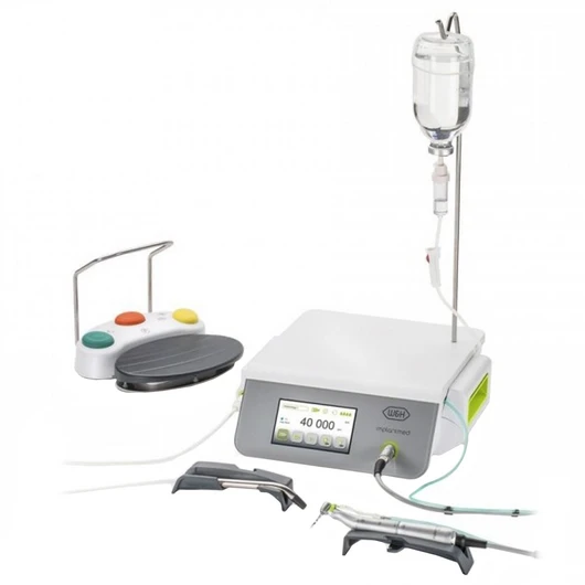 W&H Implantmed SI-1023 - физиодиспенсер (хирургический аппарат), проводная педаль, мотор с оптикой EM 19 LC<span> (Австрия)</span> — МедиМакс