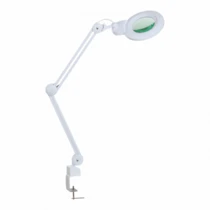 Лампа-лупа бестеневая Med-Mos 9006LED, Ø 127 мм, 5 дптр, с затемнением, на струбцине